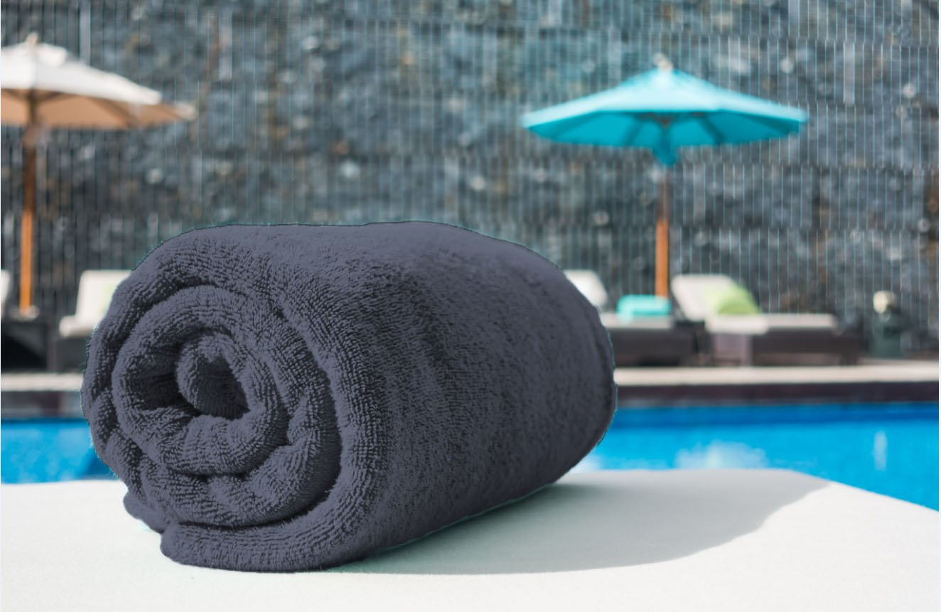 1 towel image charcoal
