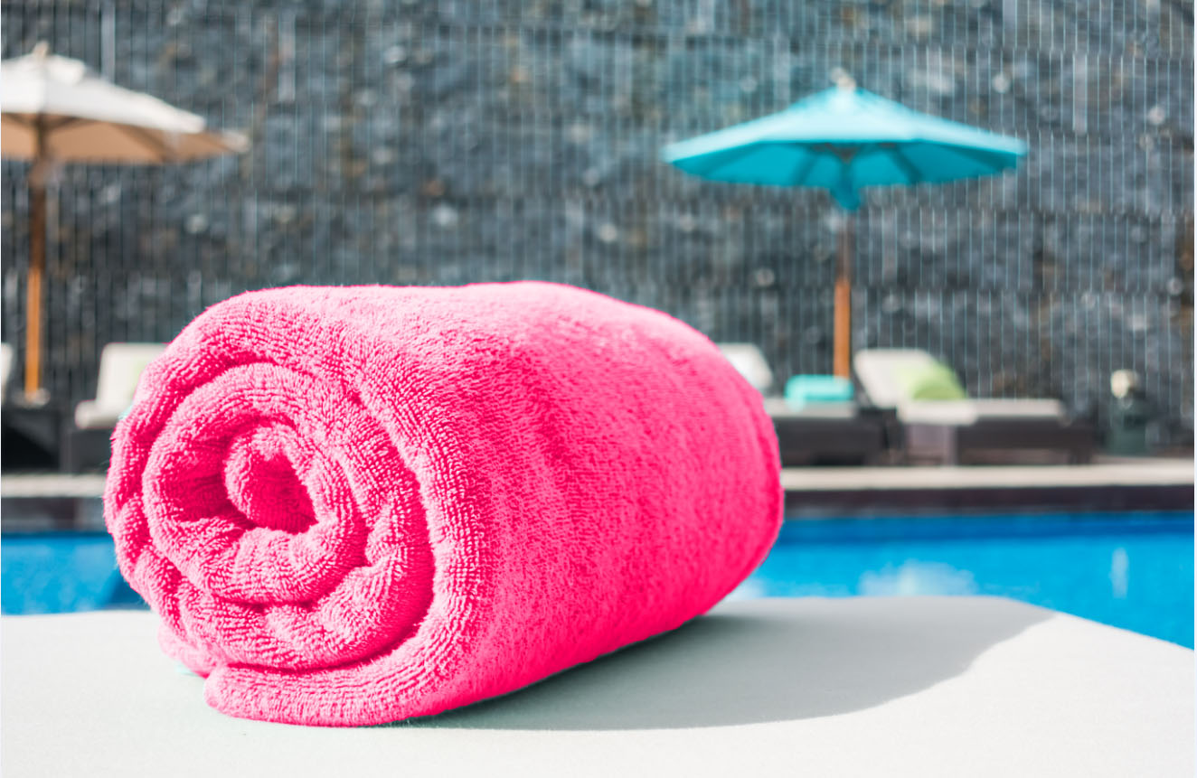 1 towel image pink