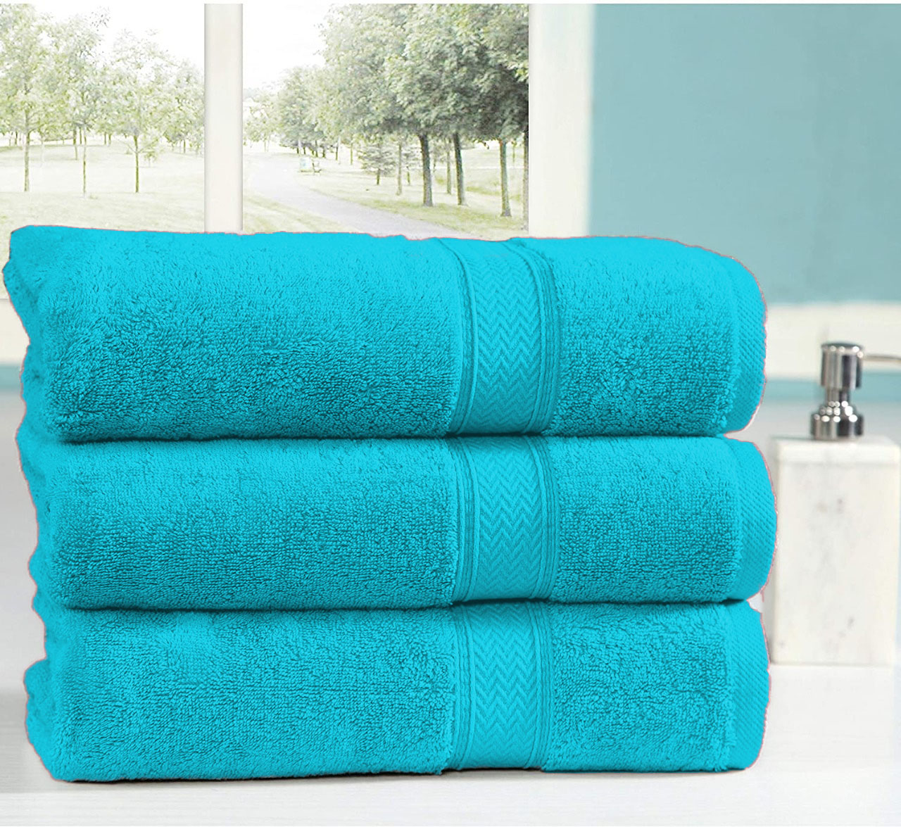 3 Bathsheet Aqua