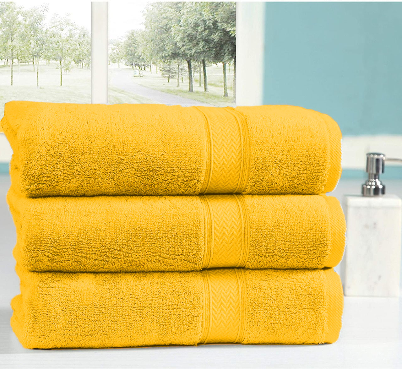 3 Bathsheet Yellow